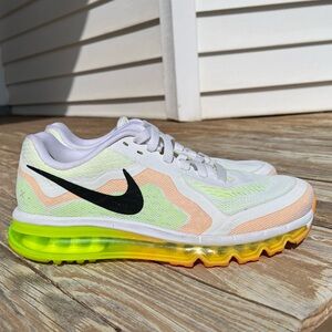 Nike Air Max ‘White Atomic Mango Volt’;  Women’s - 9